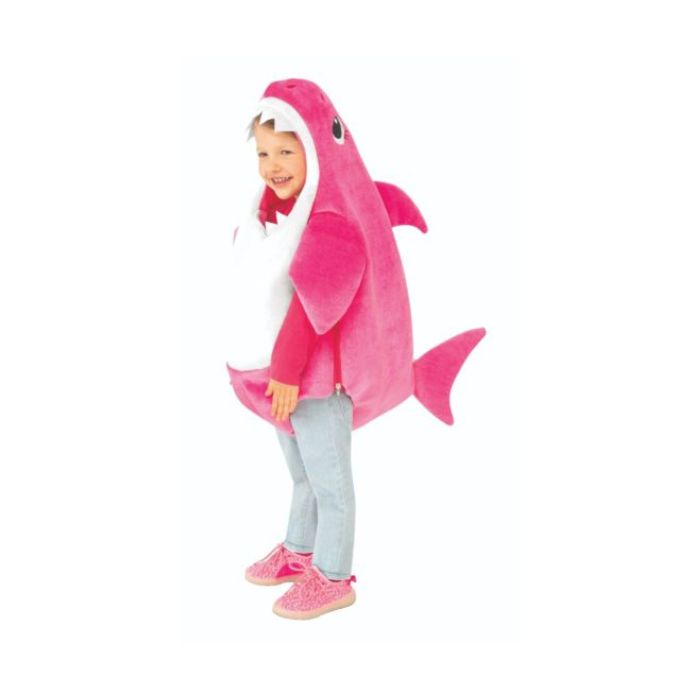 Costume tout-petit Baby Shark - requin rose