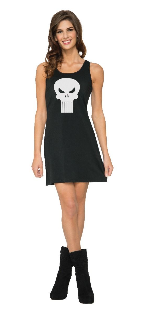 Costume femme Punisher robe