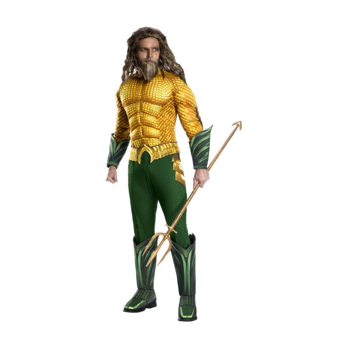 Costume homme Aquaman vert et or (XL)