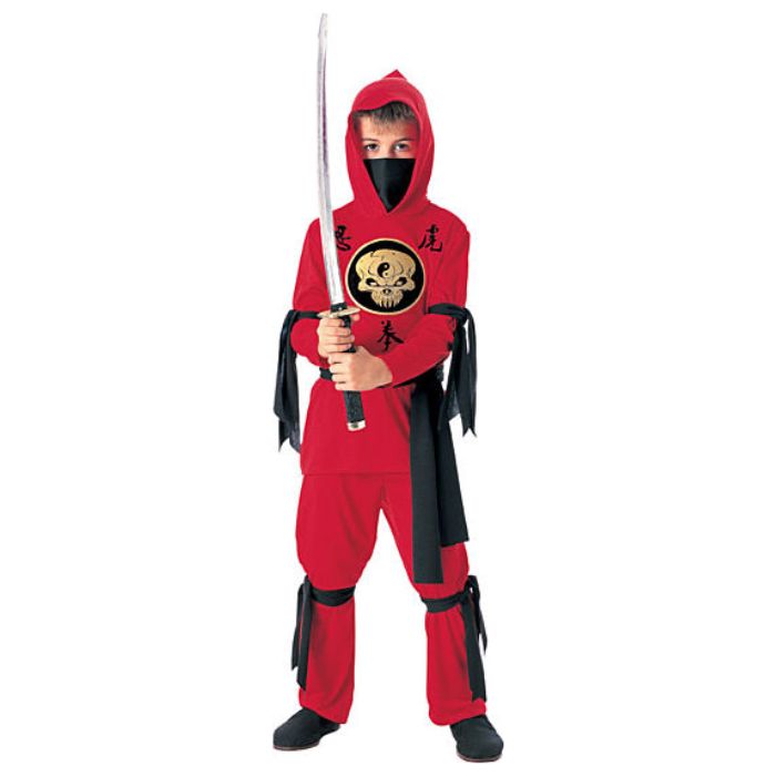 Costume enfant ninja rouge