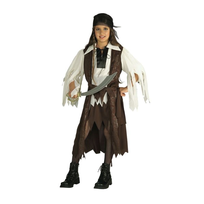 Costume enfant pirate des Caraïbes robe