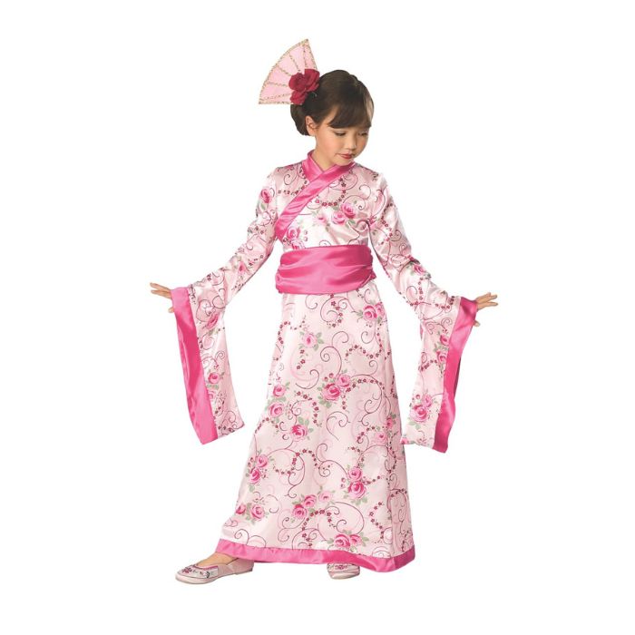 Costume enfant robe de princesse asiatique