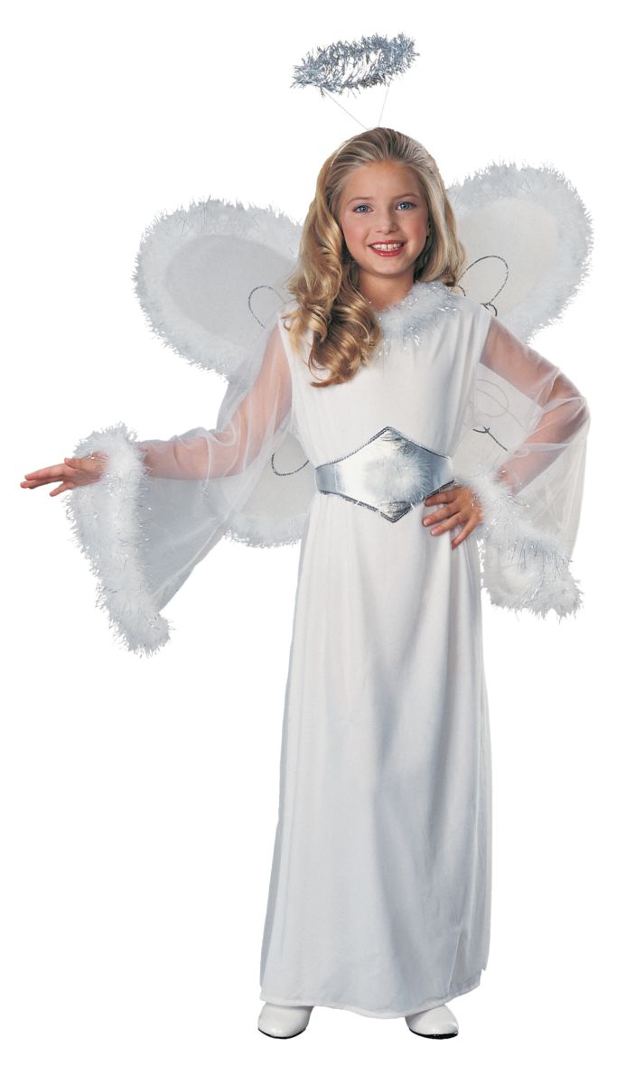 Costume enfant ange des neiges