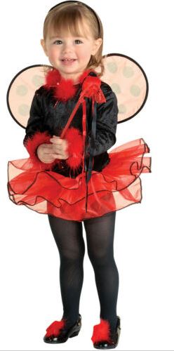 Costume enfant coccinelle robe (S)