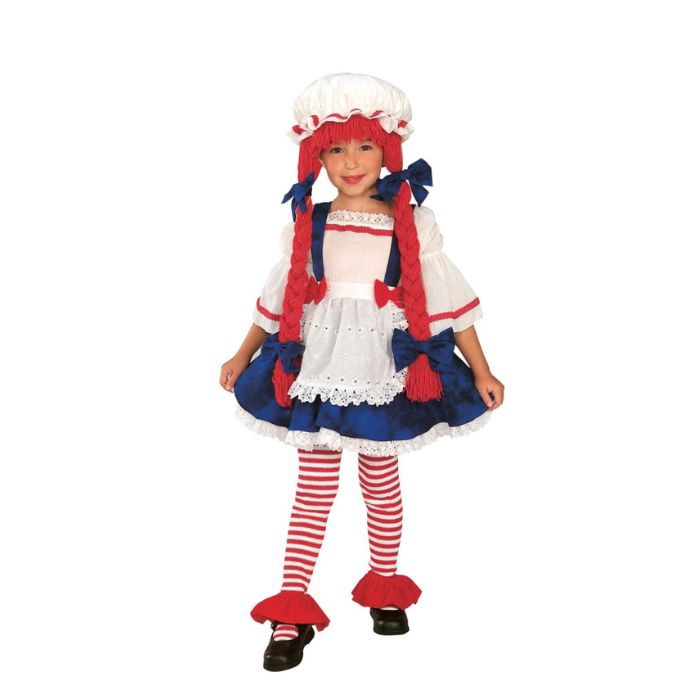 Costume enfant poupée de chiffon
