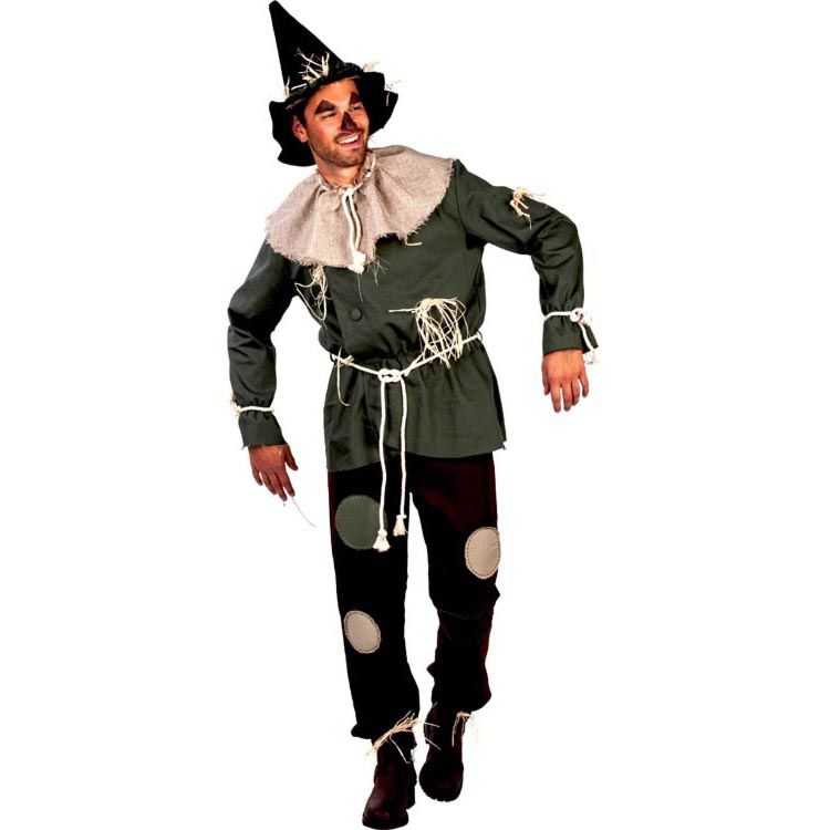 Costume homme Magicien d'Oz - épouvantail (XL)