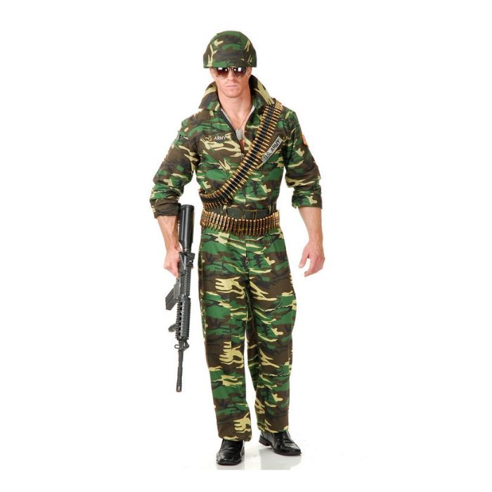 Ceinture de 40 balles de militaire pour adulte