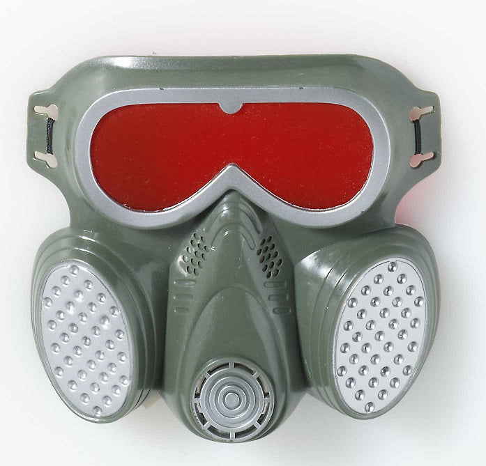 Masque à gaz radioactif