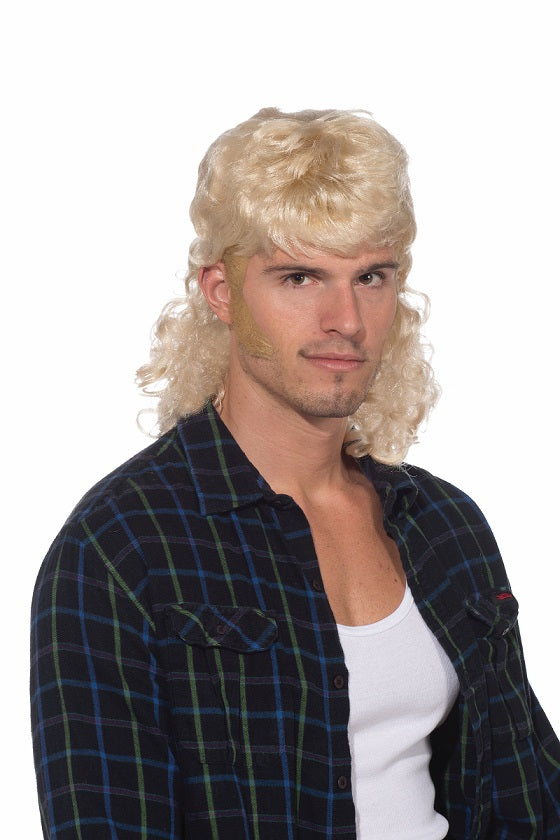 Perruque adulte coupe Longueuil blonde