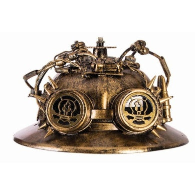 Casque crâne Steampunk
