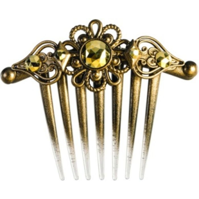 Peigne-broche Steampunk