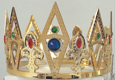Diadème de reine or et pierre précieuse