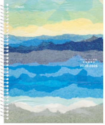 Agenda académique hebdomadaire/mensuel Five Star plage