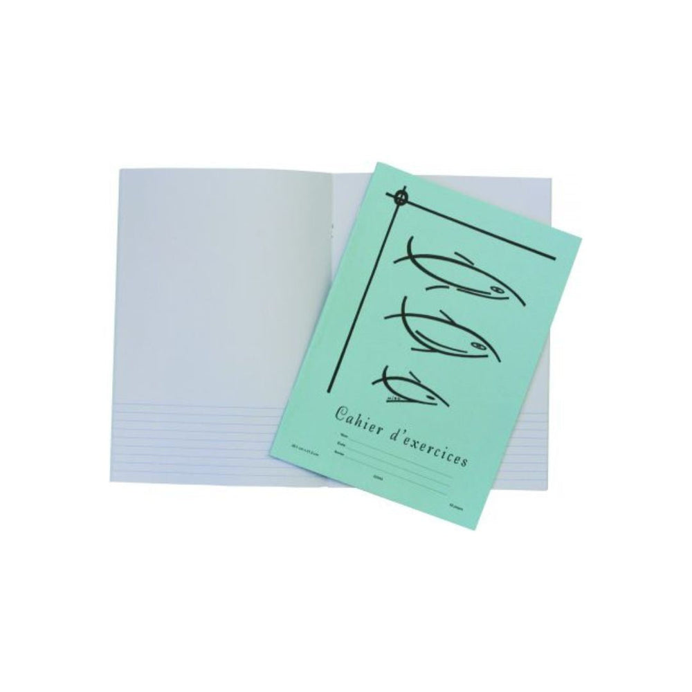 Cahier d'exercices catéchèse 32 pages bleu