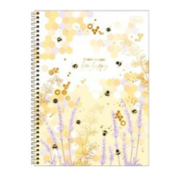 Agenda académique hebdomadaire 11 po x 9 po Mead abeilles et lavande