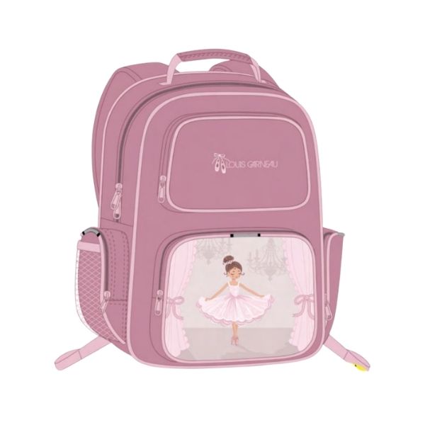 Sac à dos 4 pochettes 30 cm x 42 cm x 16 cm Louis Garneau ballet