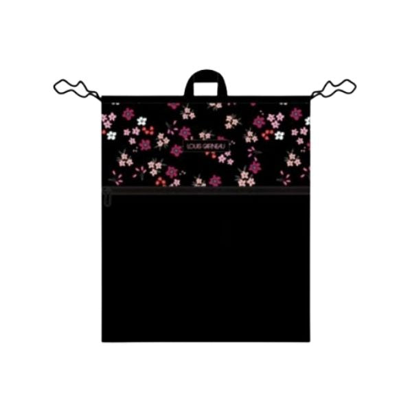 Sac à soulier 38 cm x 42 cm Louis Garneau floral