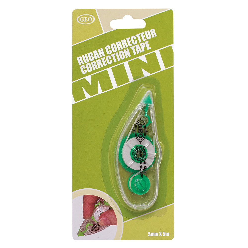 Mini ruban correcteur 5 mm x 5 m Geo