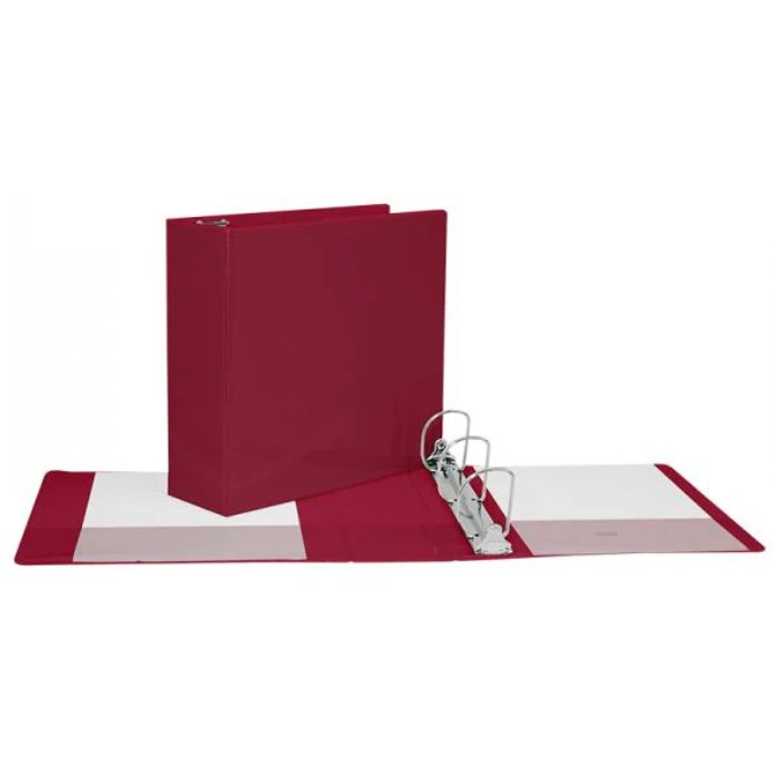 Cartable 3 po rigide rouge
