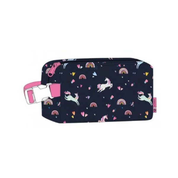 Sac à collation congelable 24 cm x 12 cm x 12 cm Execo Licornes