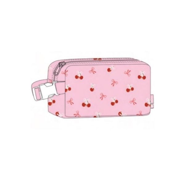 Sac à collation congelable 24 cm x 13 cm x 10 cm Execo cerises