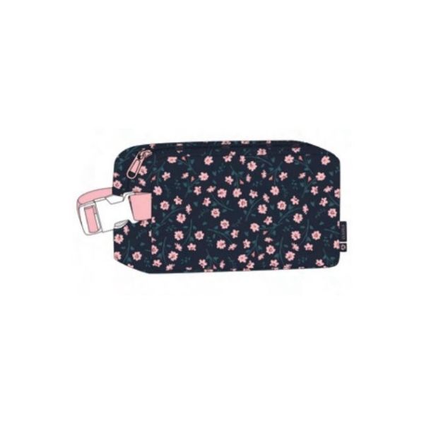 Sac à collation congelable 24 cm x 13 cm x 10 cm Execo fleurs