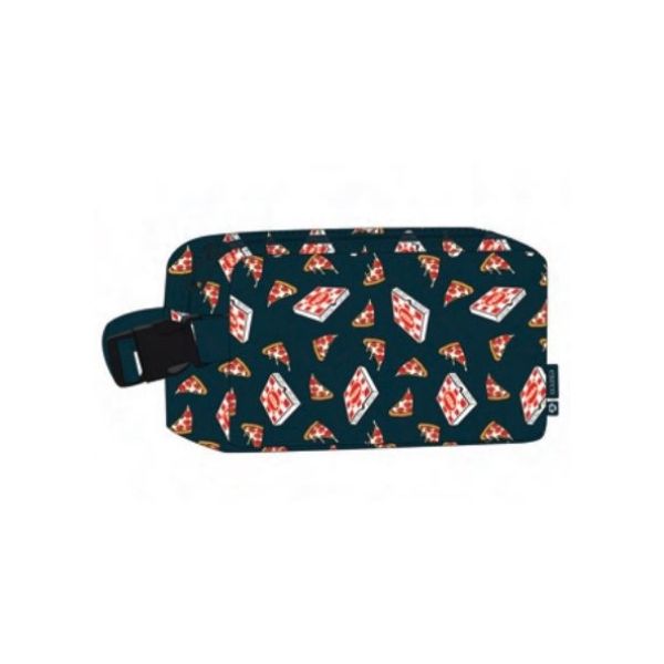 Sac à collation congelable 24 cm x 13 cm x 10 cm Execo pizza