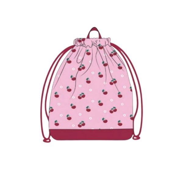Sac à soulier 34 cm x 38 cm Execo cerises