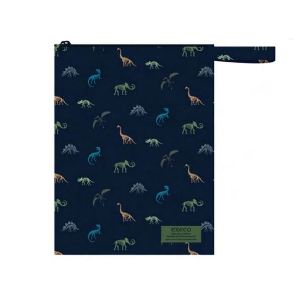 Pochette de transport en tissu imperméable 28 cm x 38 cm Execo dinos