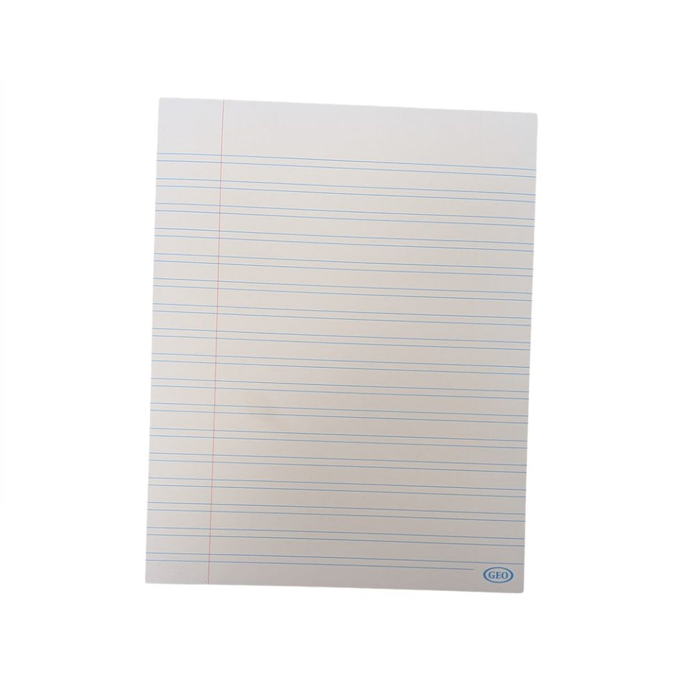 Tablette interlignée 7 po x 9 po Geo 48 pages (24 feuilles)
