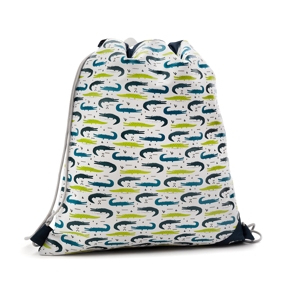 Sac à soulier 15 po x 17 po Gazoo crocodiles