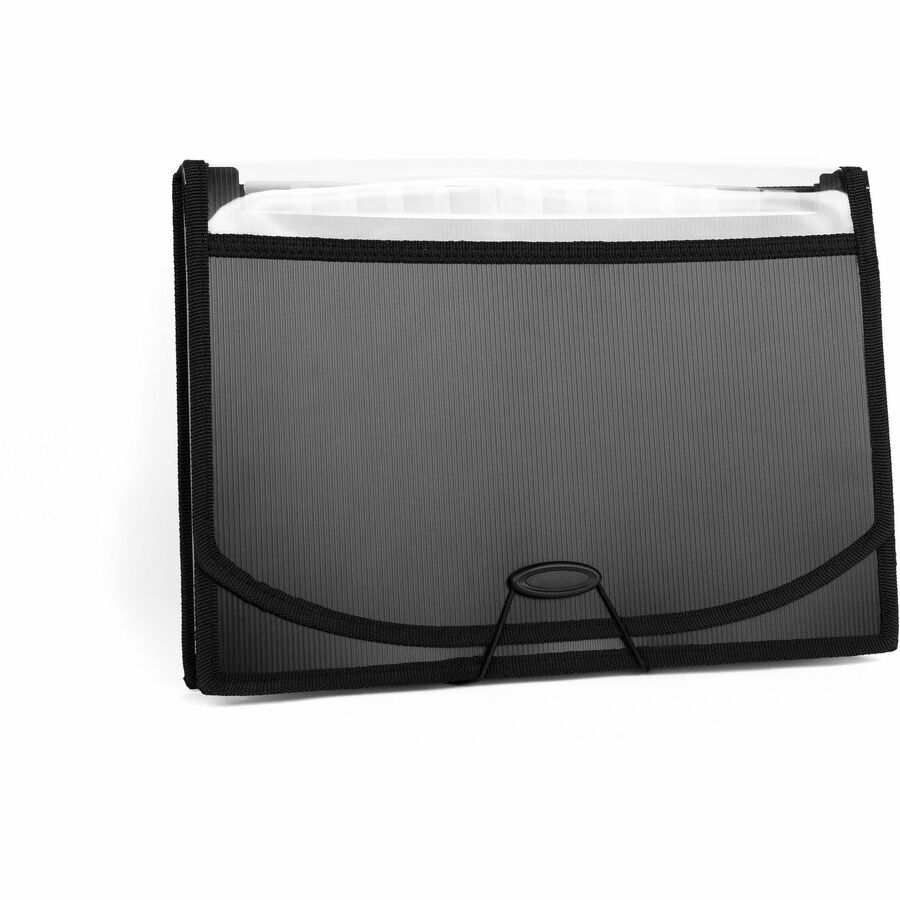 Classeur extensible 13 pochettes noir Geo