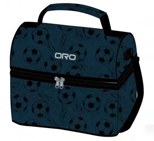 Boîte à lunch dôme 26 cm x 21 cm x 17 cm Oro Soccer