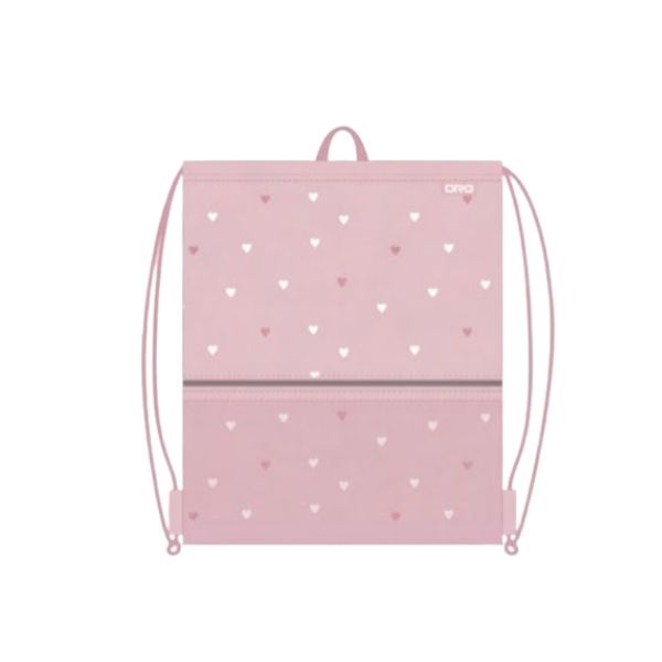 Sac à soulier 38 cm x 42 cm Oro coeurs