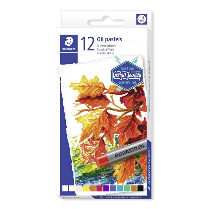 Pastel à l'huile Staedtler (boîte de 12)