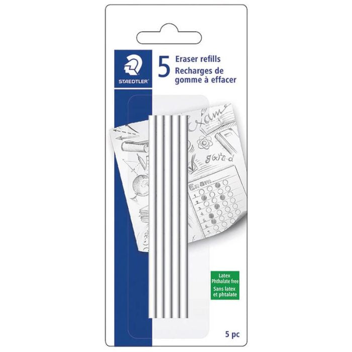 Recharge d'efface pour porte-efface (paquet de 5)