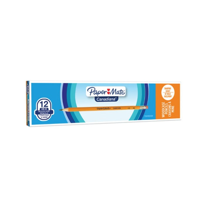 Crayon de plomb HB Papermate (boîte de 12)