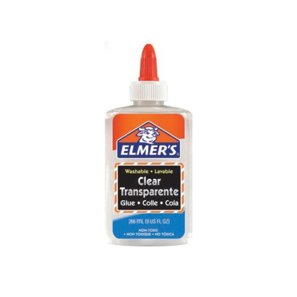 Colle liquide lavable 266 ml Elmer's transparente