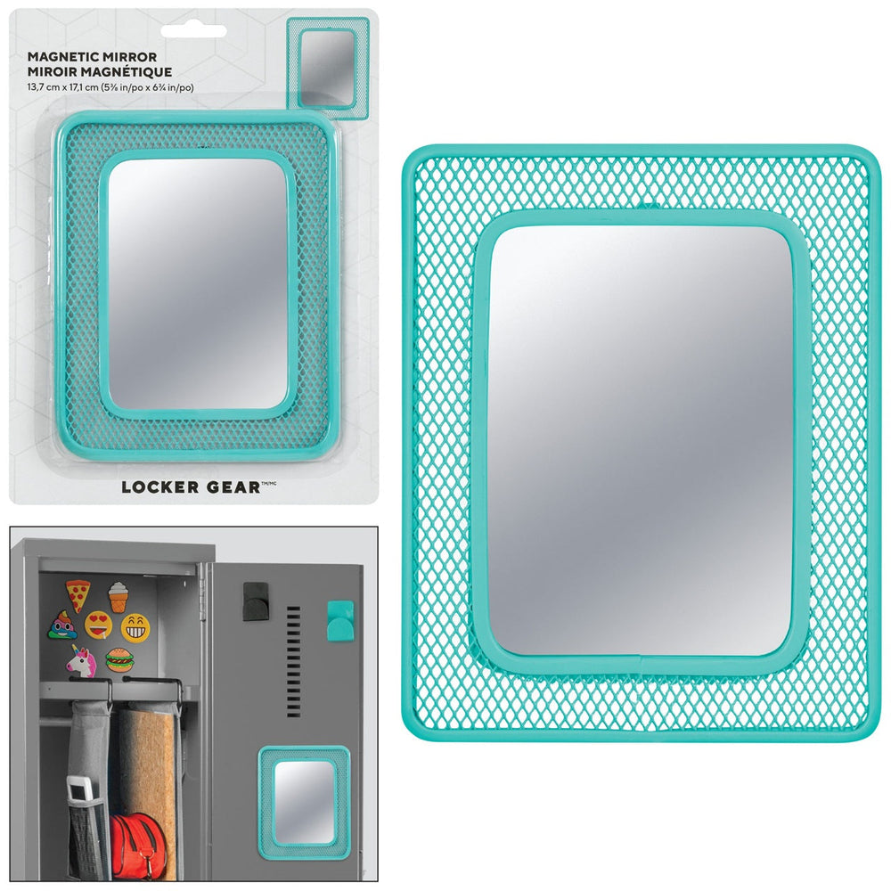 Miroir magnétique 5,4 po x 6,75 po