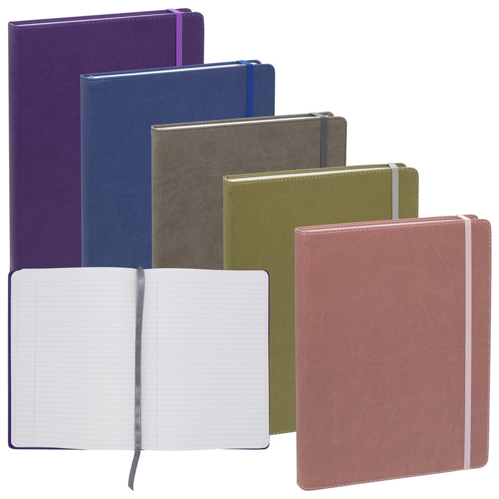 Cahier de notes en similicuir 9,75 po x 7 po 320 pages