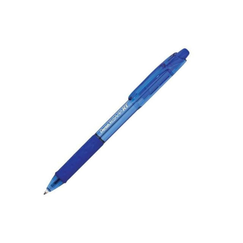 Stylo à bille rétractable 1 mm Pentel RSVP bleu