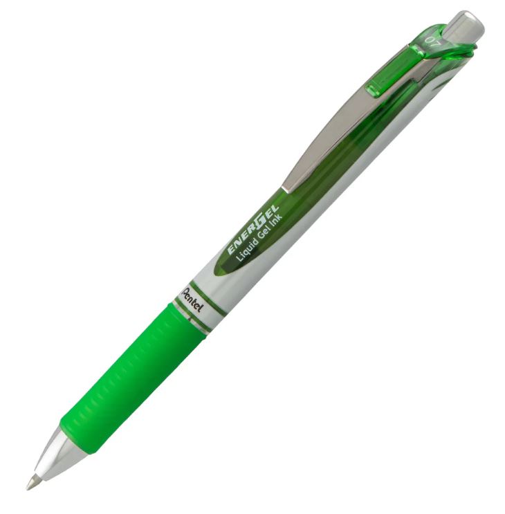 Stylo gel rétractable 0,7 mm Pentel Energel