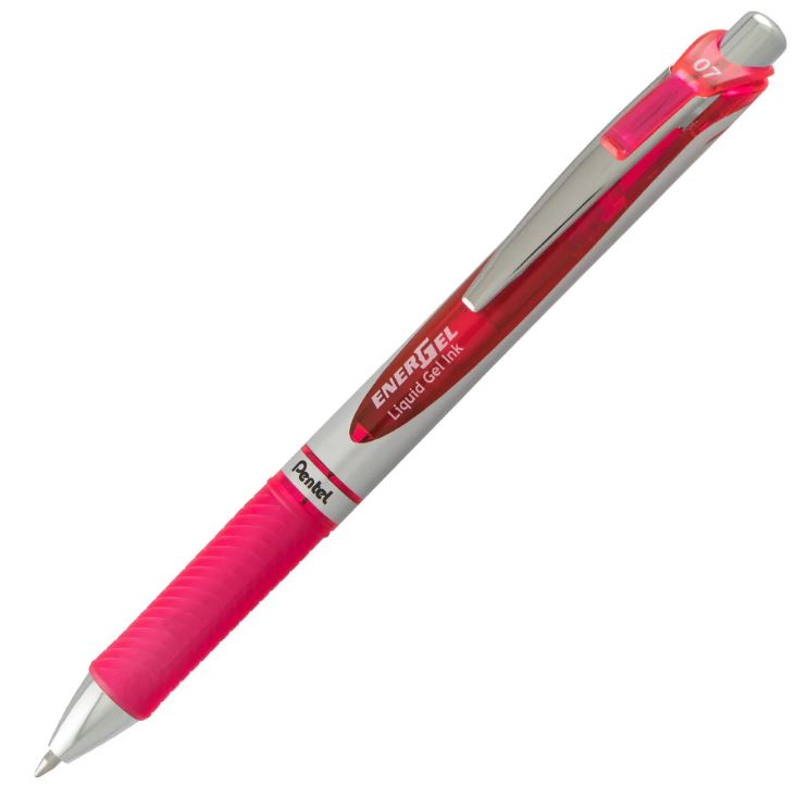 Stylo gel rétractable 0,7 mm Pentel Energel