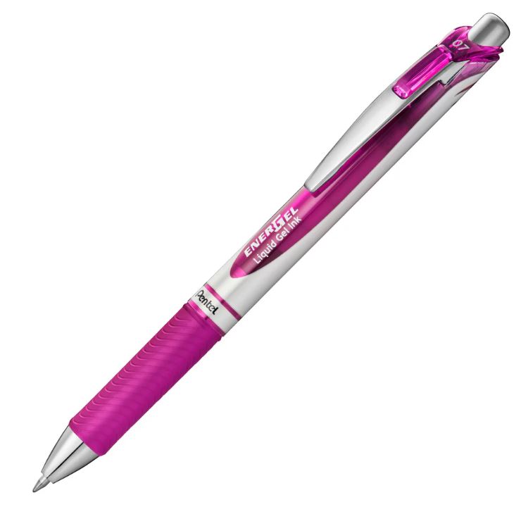 Stylo gel rétractable 0,7 mm Pentel Energel