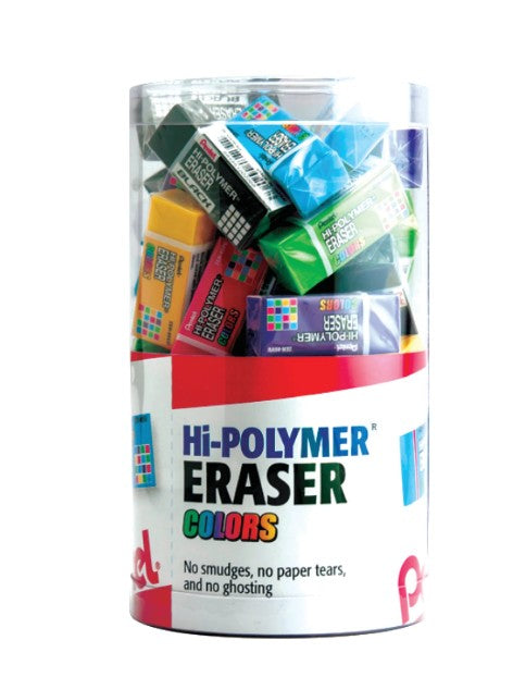 Efface Hi-Polymer de couleur
