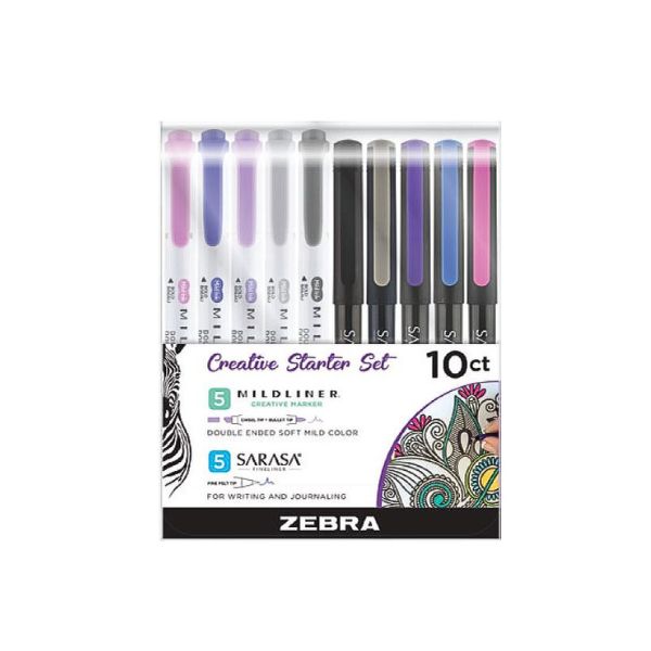 Crayon Zebra (paquet de 10)