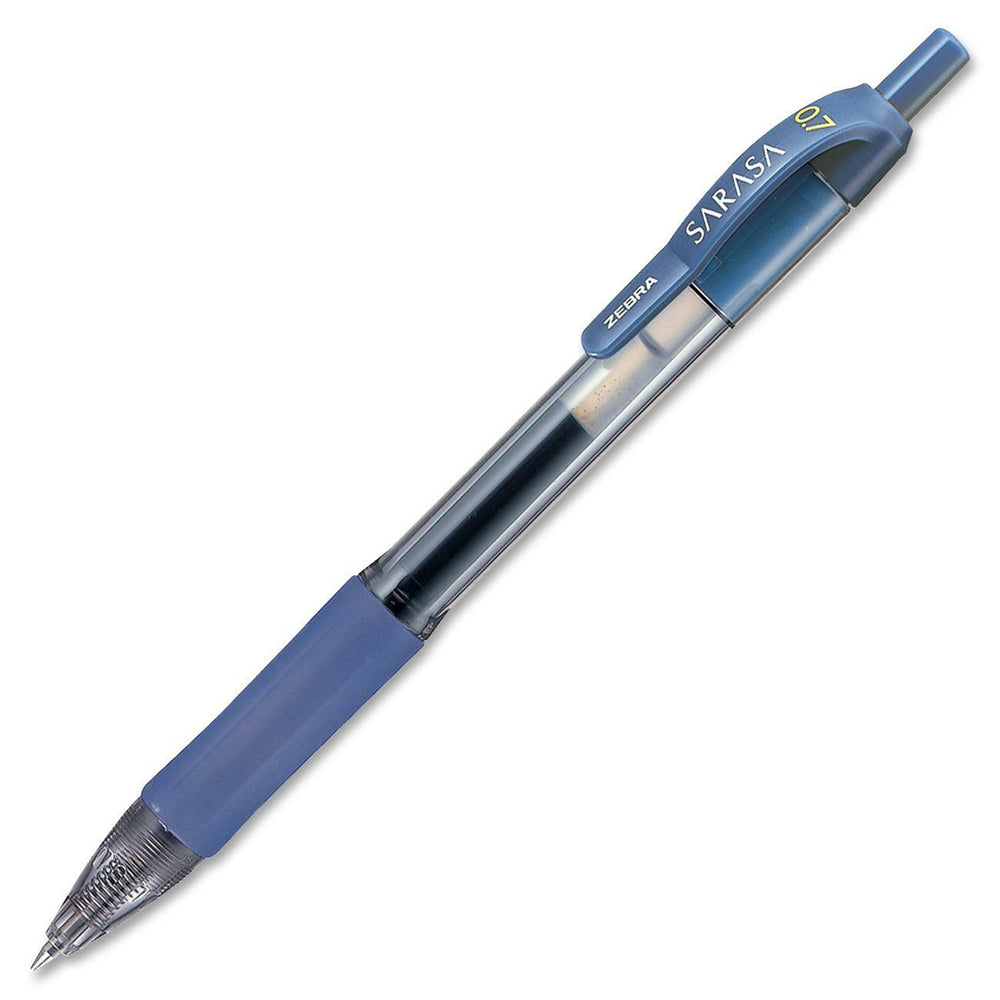 Stylo gel rétractable pointe moyenne Zebra Sarasa