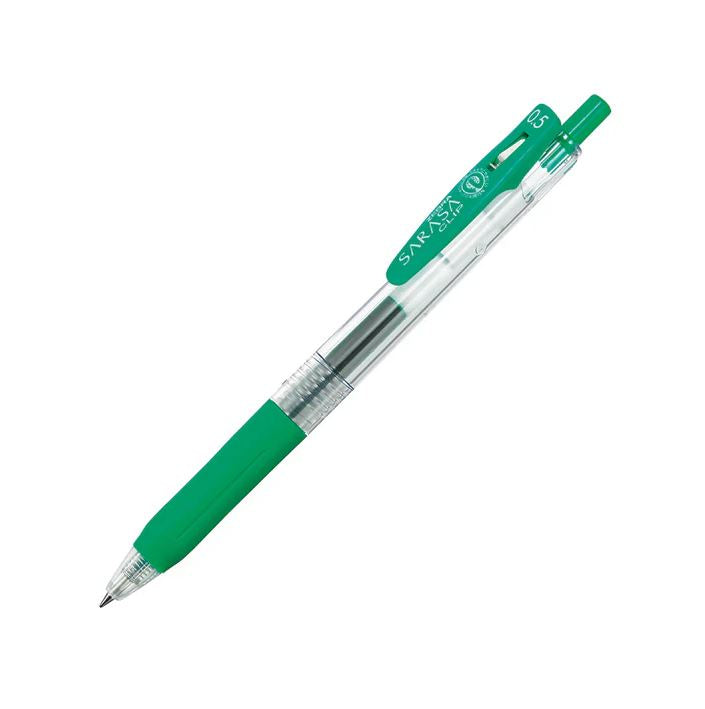 Stylo gel rétractable 0,5 mm Zebra Sarasa Clip