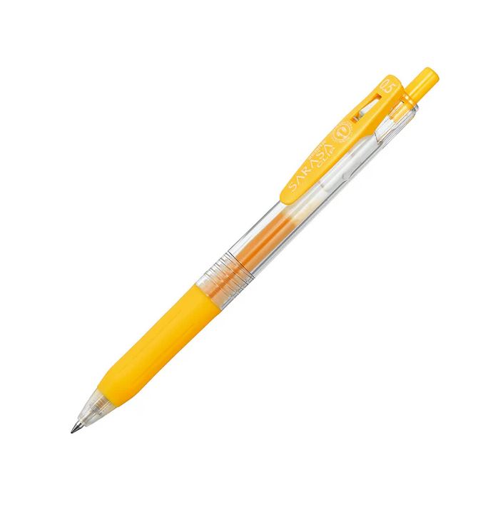Stylo gel rétractable 0,5 mm Zebra Sarasa Clip