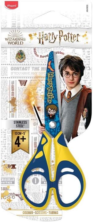 Ciseaux 5 po/13 cm bouts ronds Maped Harry Potter